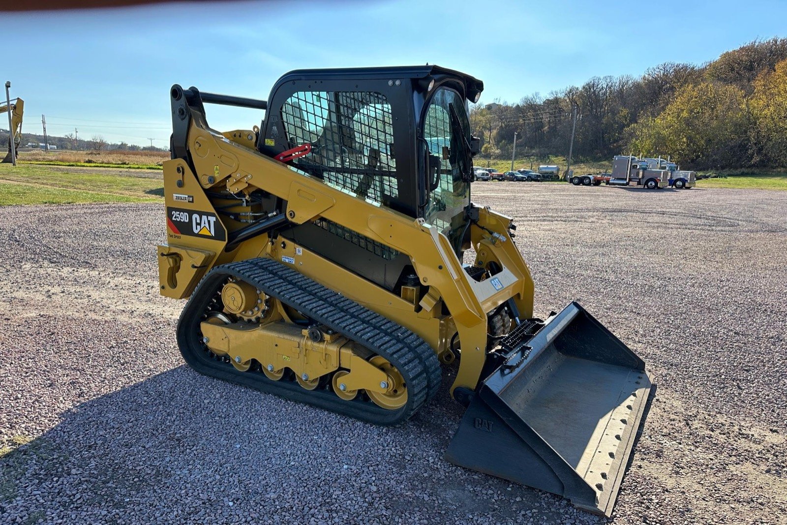 Caterpillar track loader on consignment